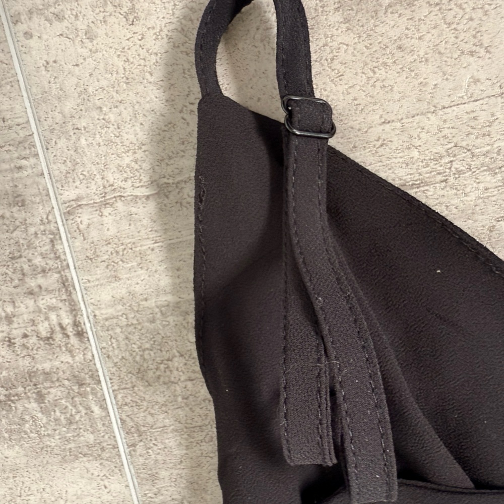 MICHAEL KORS Grommeted Georgette Black Slip Dress Sz XXS - Picture 12 of 13